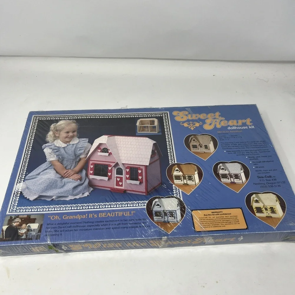 SWEETHEART DOLLHOUSE KIT SW125 By Dura-Craft - VINTAGE - NEW